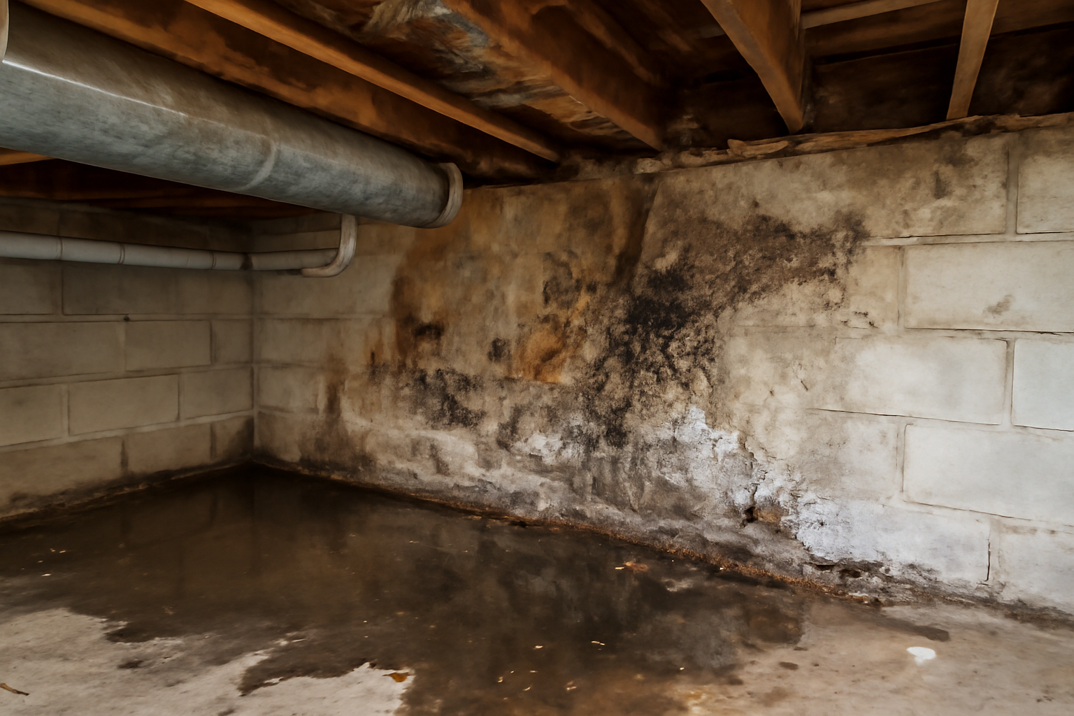 Crawl Space Water Removal in Deer Park, AL