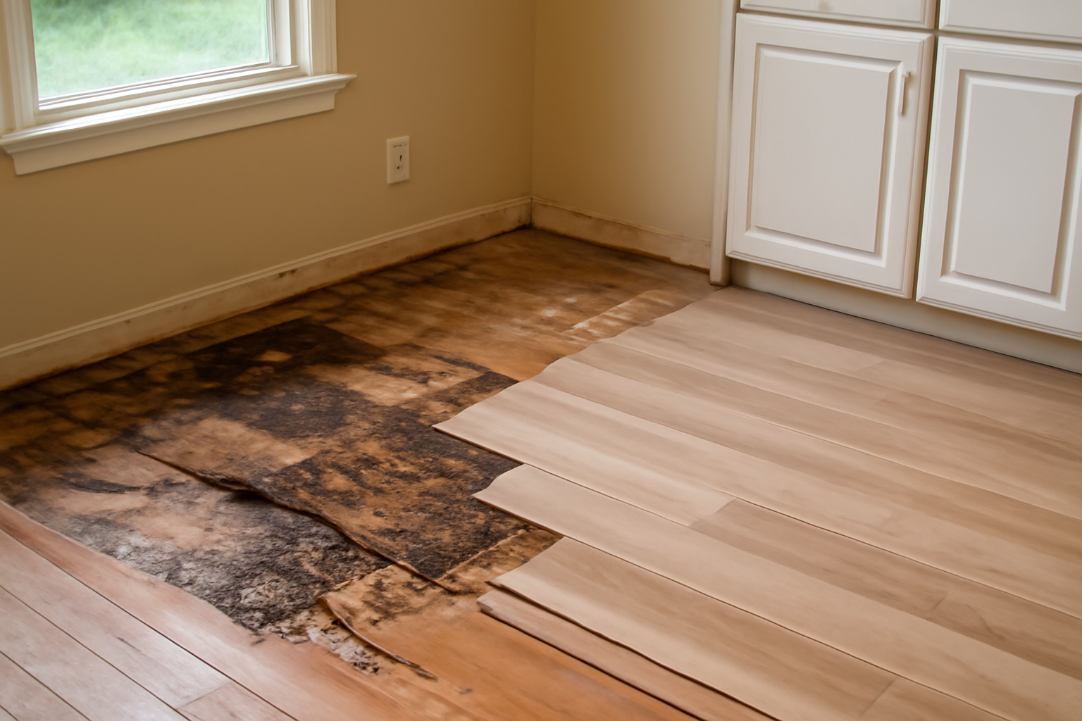 Flooring Replacement After Water Damage in Rabun, AL