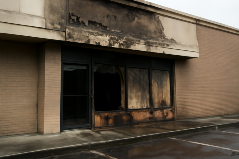 Retail Store Water Damage Restoration