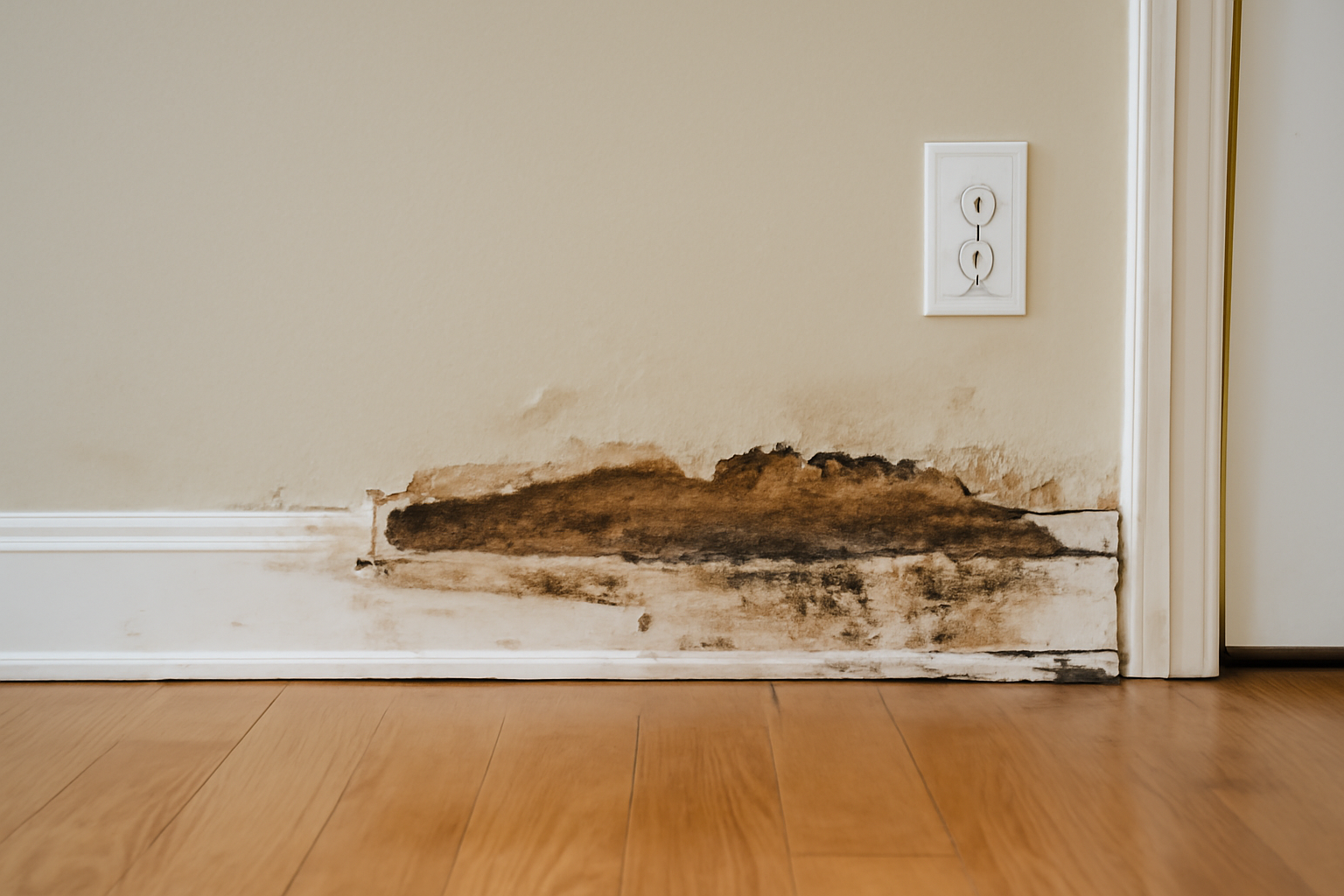 Trim & Baseboard Replacement After Water Damage in Fruitdale, AL